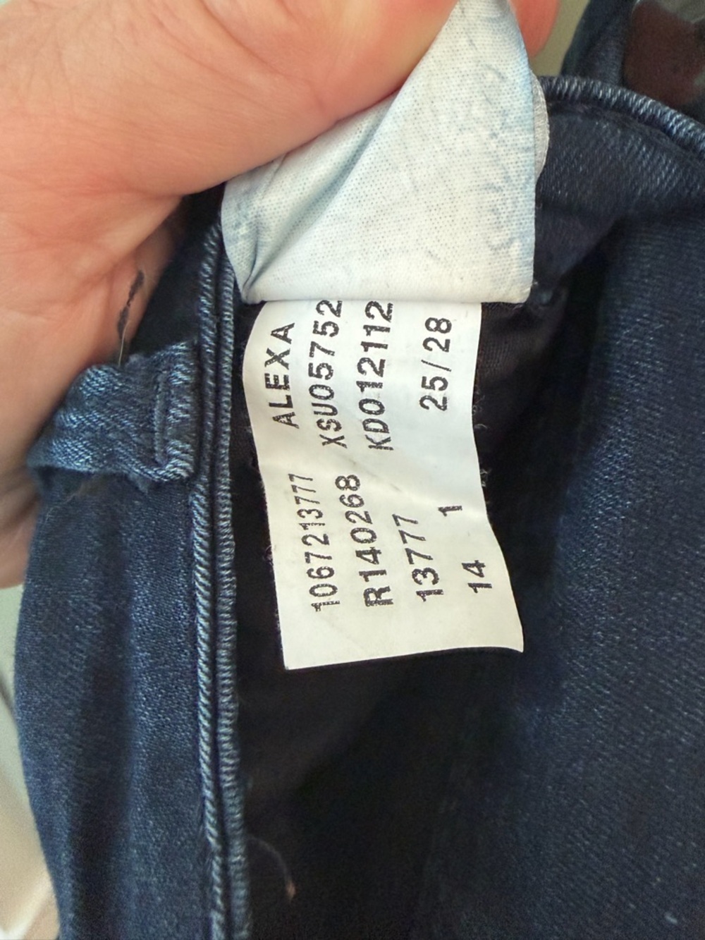 Mavi Women's Skinny Jeans in Dark Blue Denim - Picture 9 of 10